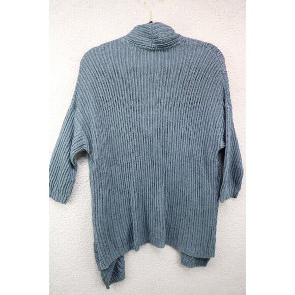 Pure Jill 3/4 Sleeve Open Front Cardigan Sweater-Size Medium-Beachy-Open Knit - Picture 8 of 9